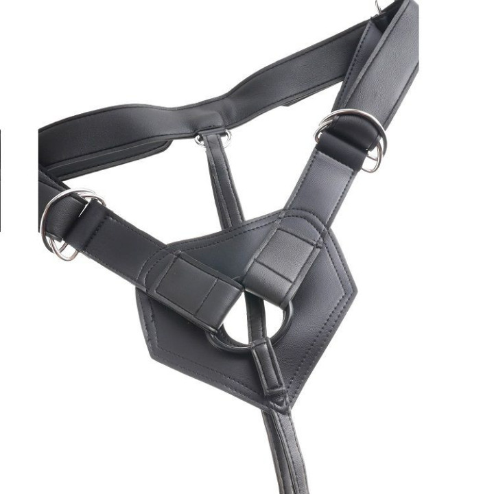 KING COCK - HARNESS COM PÊNIS NATURAL REALISTA 20.3 CM