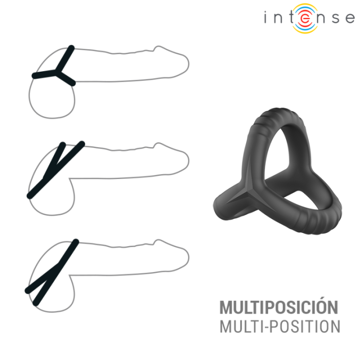 INTENSE - JOHN ANEL PENIANO TRIPLO AJUSTÁVEL MODELO 4