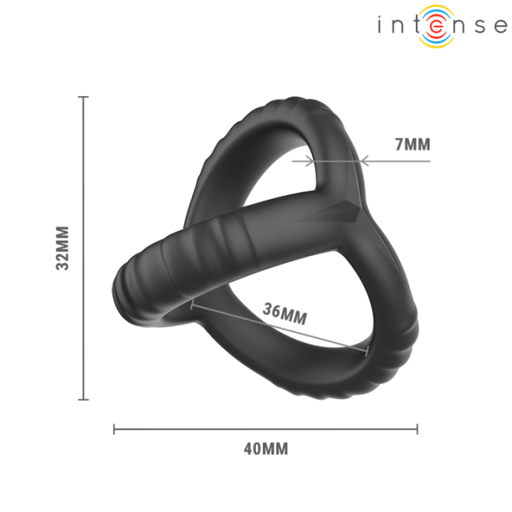 INTENSE - JOHN ANEL PENIANO TRIPLO AJUSTÁVEL MODELO 4