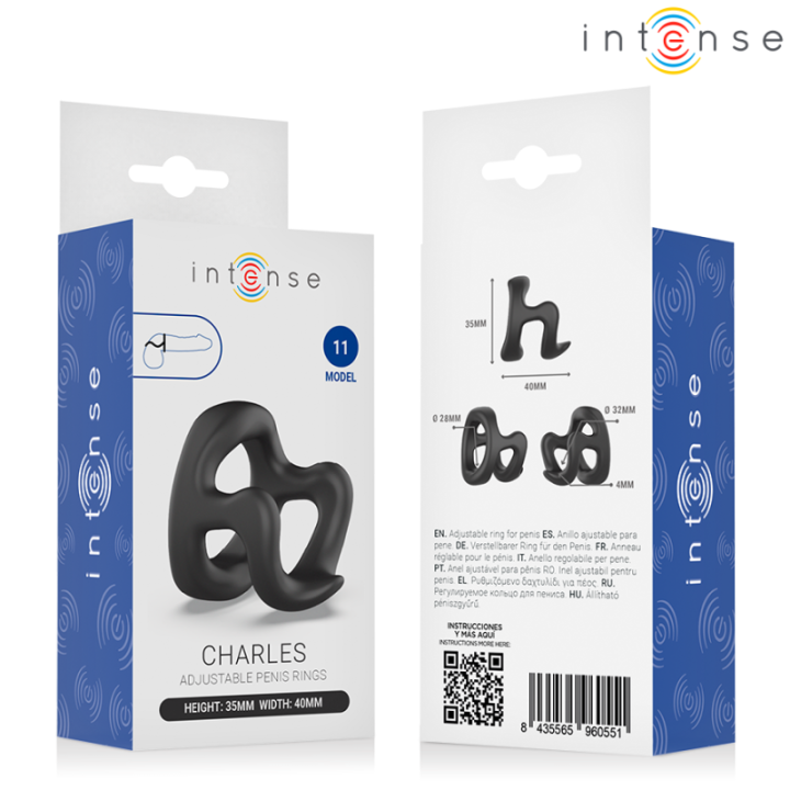 INTENSE - CHARLES ANEL PENIANO AJUSTÁVEL MODELO 11