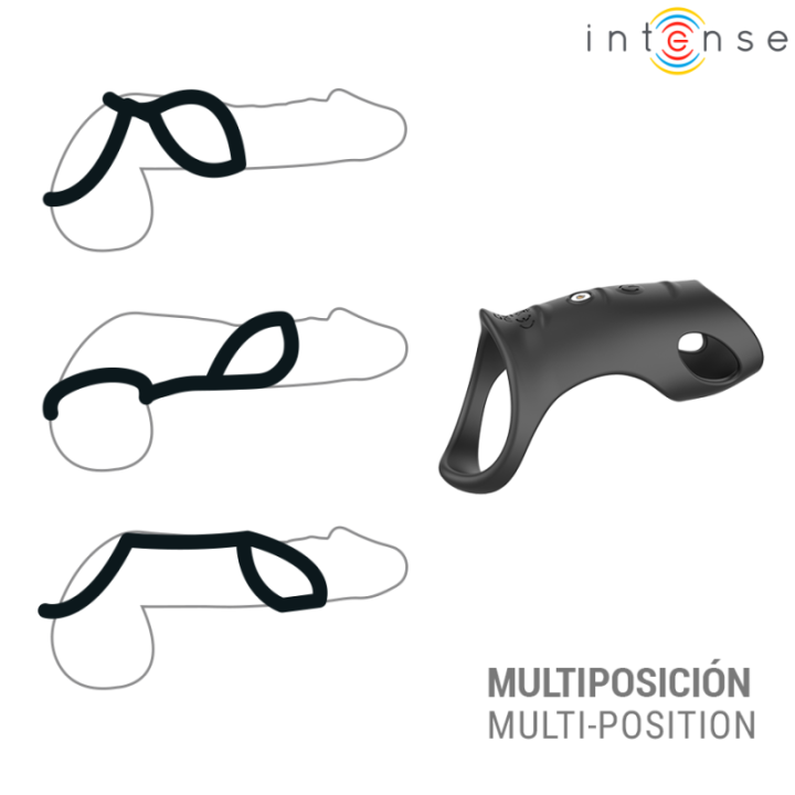 INTENSE - JEROME ANEL PENIANO VIBRATÓRIO AJUSTÁVEL MODELO 12