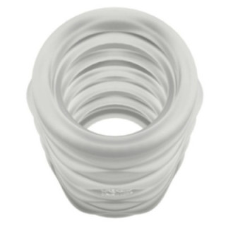 ROMP - MOSH MASTURBADOR MASCULINO TRANSPARENTE COM BAINHA REVERSÍVEL DE 6 CM