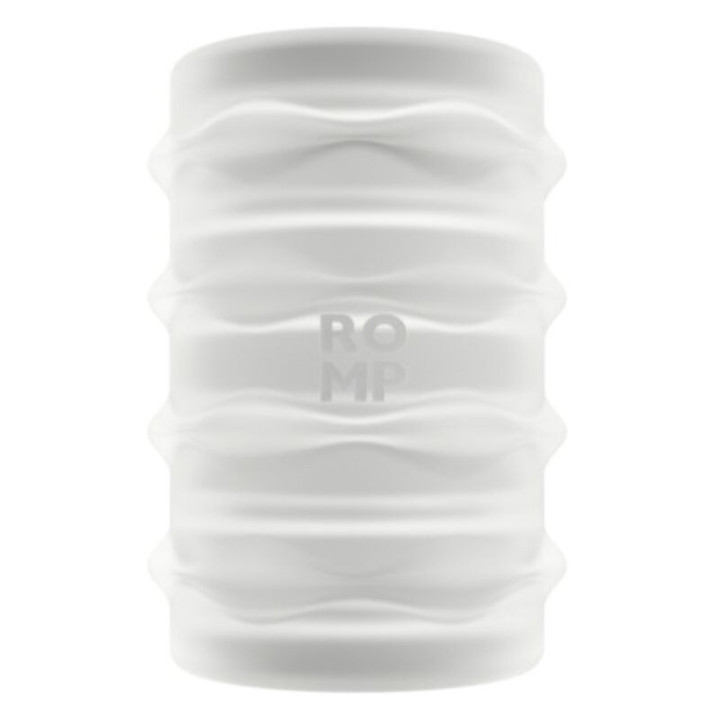 ROMP - MOSH MASTURBADOR MASCULINO TRANSPARENTE COM BAINHA REVERSÍVEL DE 6 CM