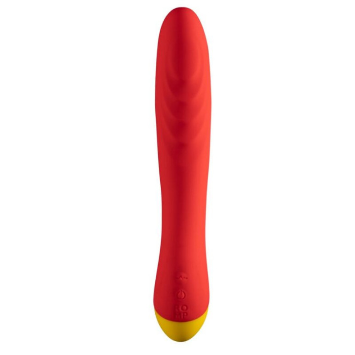 ROMP - HYPE VIBRADOR MULTIFUNCIONAL PARA PONTO G VERMELHO