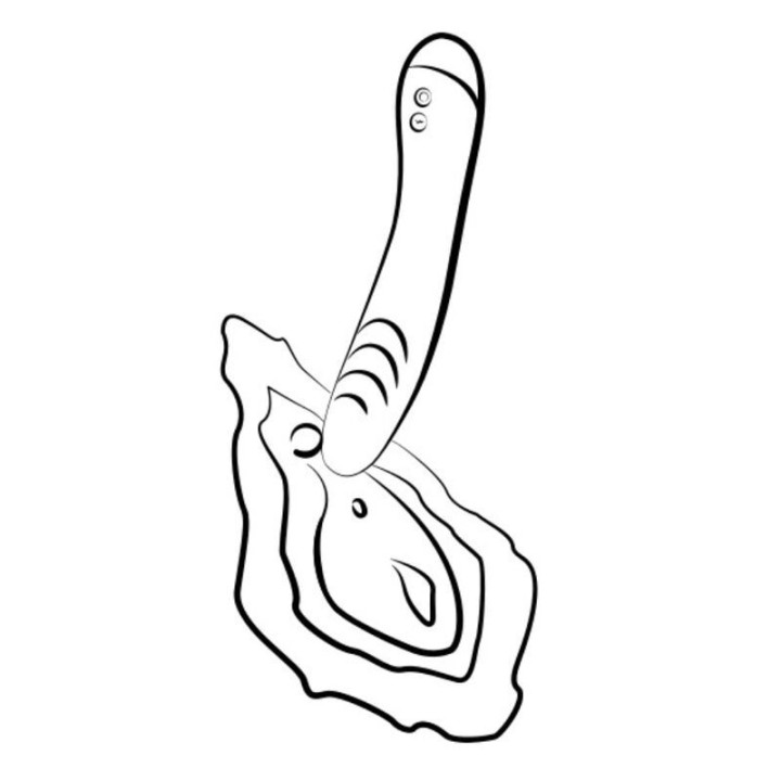 ROMP - HYPE VIBRADOR MULTIFUNCIONAL PARA PONTO G VERMELHO