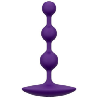 ROMP - AMP CONTAS ANAL DE SILICONE FLEXÍVEIS ROXAS 12.5 CM ROXAS