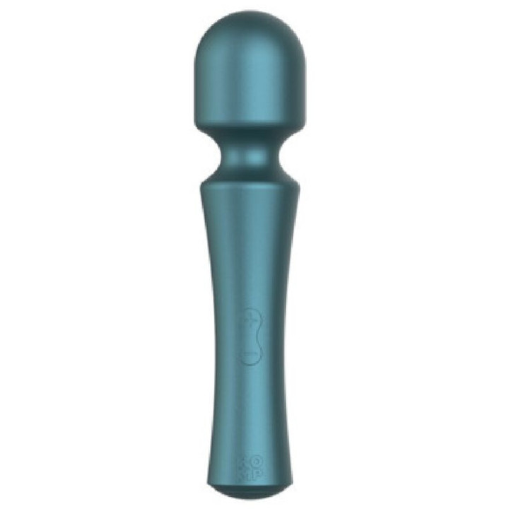 ROMP - PRESTO MINI WAND VIBRATOR COM CABEÇA FLEXÍVEL VERDE