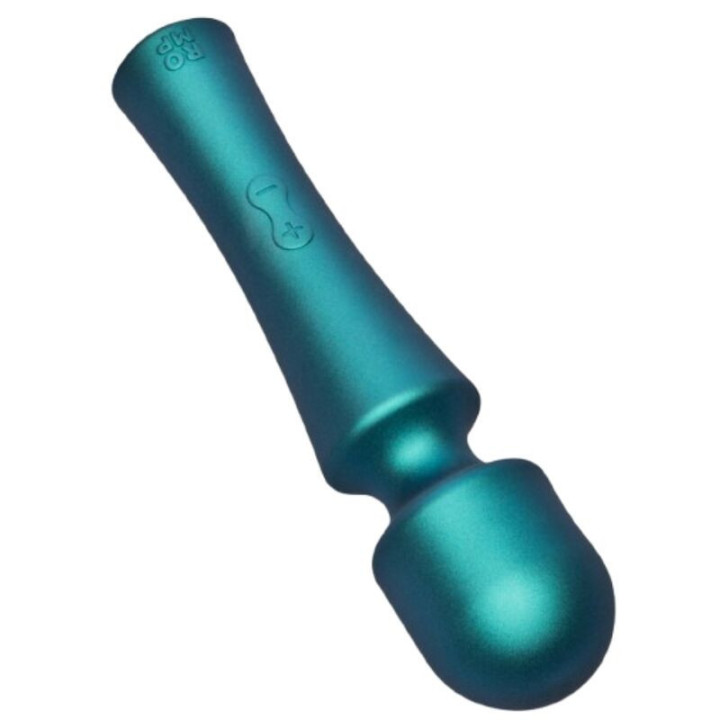 ROMP - PRESTO MINI WAND VIBRATOR COM CABEÇA FLEXÍVEL VERDE