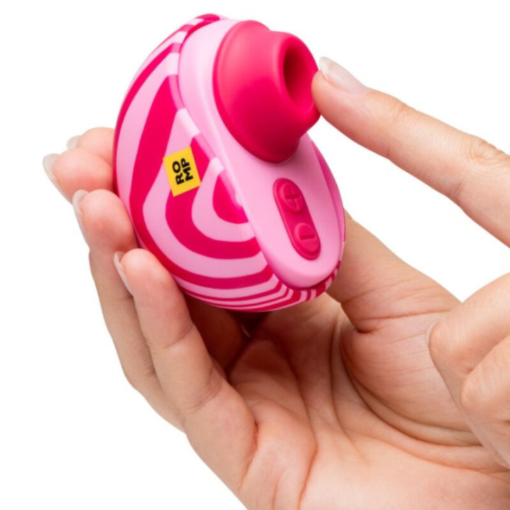 ROMP - SPIN CLITORAL SUCTION ANTITUDE COM ABERTURA E FECHAMENTO ROTATIVOS