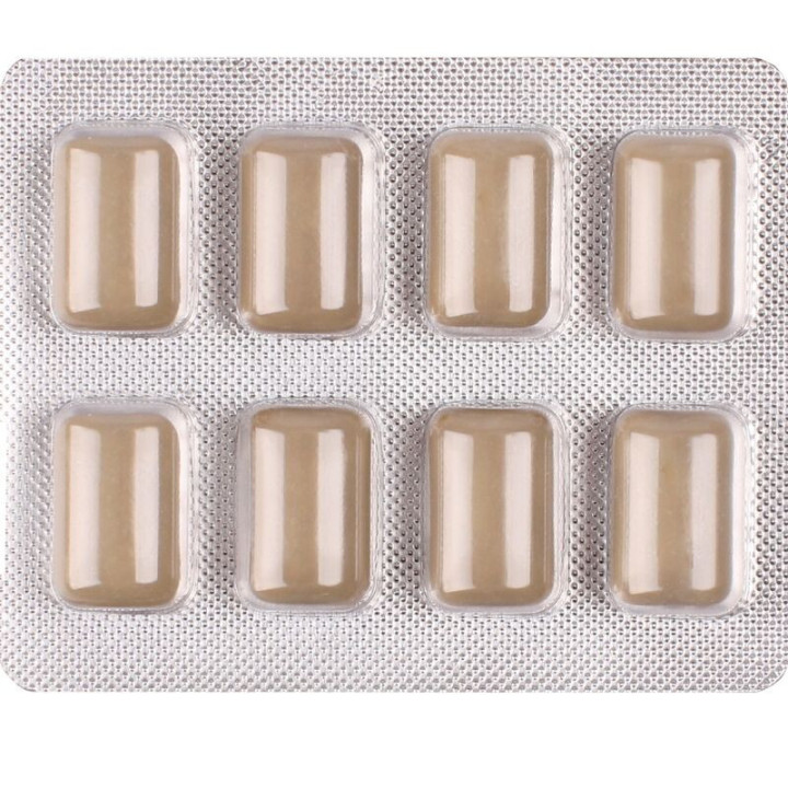 WUG OFF - GOMA DE MASCAR FUNCIONAL COM MELATONINA E VALERIANA. SABOR ALCAÇUZ. CARTELA COM 8 UNIDADES