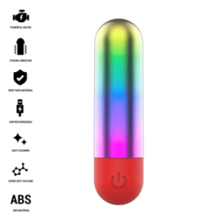 INTENSE - DEBBIE RAINBOW CLITORIS VIBRATÓRIO BULLET