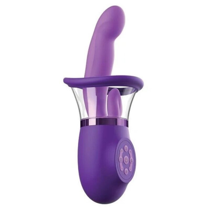 FANTASY FOR HER - VIBRADOR RABBIT PRO PLUS ULTIMATE PLEASURE ROXO 20.3 CM