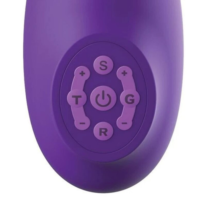 FANTASY FOR HER - VIBRADOR RABBIT PRO PLUS ULTIMATE PLEASURE ROXO 20.3 CM