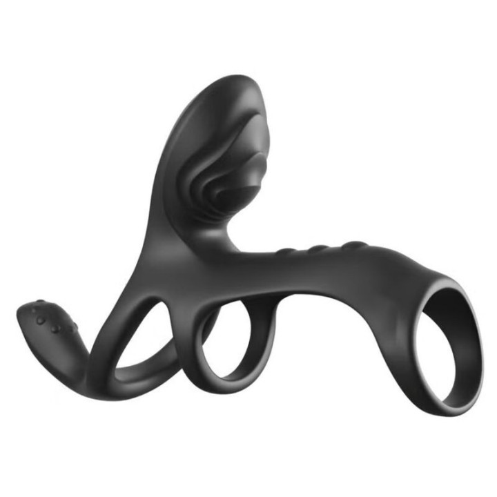 FANTASY C-RINGZ - ULTIMATE COUPLES CAGE MAX ANEL PENIANO VIBRATÓRIO 19.5 CM