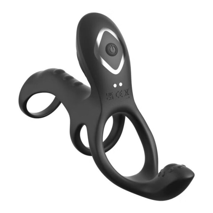 FANTASY C-RINGZ - ULTIMATE COUPLES CAGE MAX ANEL PENIANO VIBRATÓRIO 19.5 CM