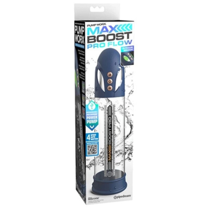 PUMP WORX - MAX BOOST PRO FLOW AZUL 30.5 cm