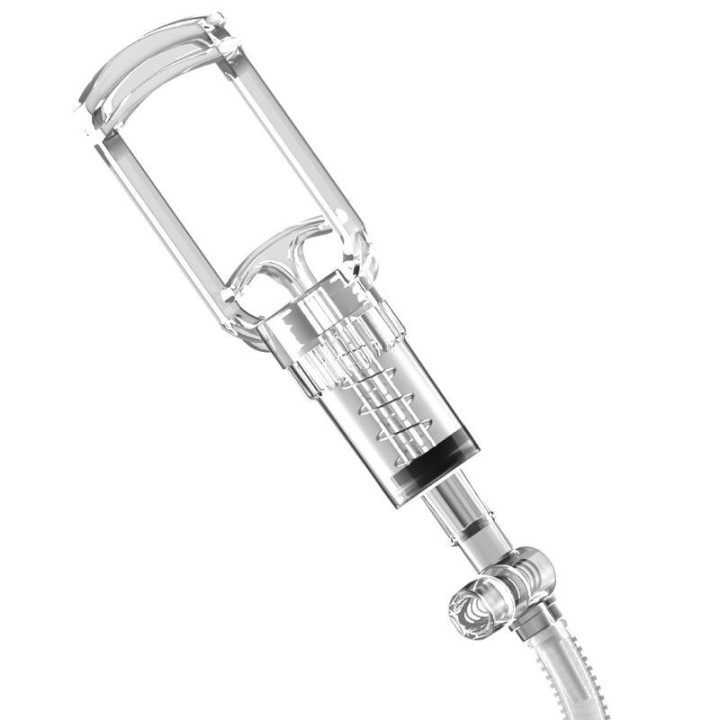 PDX ELITE - VIEWTUBE VAC XXL TRANSPARENTE STROKER COM BOMBA DE SUCÇÃO 27.3 CM