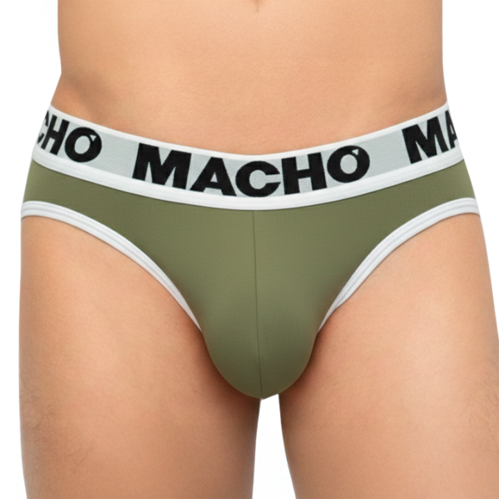 MACHO - MCH013 MILITAR VERDE SLIP L