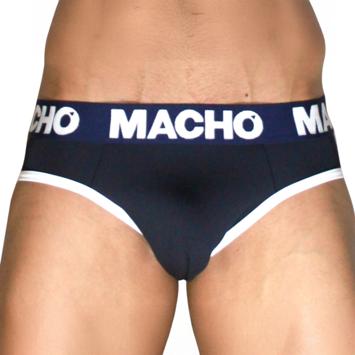 MACHO - MCH008 AZUL MARINHO CLÁSSICO SLIP L