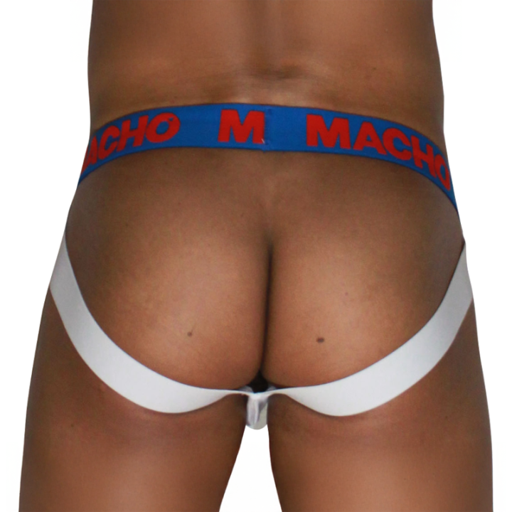 MACHO - MX29AZ CUECA BRANCA + CUECA AZUL ESCURA S