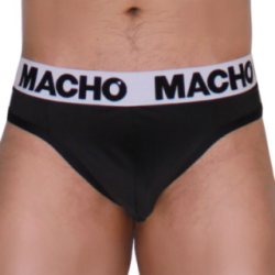 MACHO - MTG002 PRETO/CALÇA TANGAL PRETA L