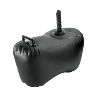 FETISH FANTASY SERIES - SOFÁ INFLÁVEL BODY DOCK COM DILDO 69.2 CM PRETO