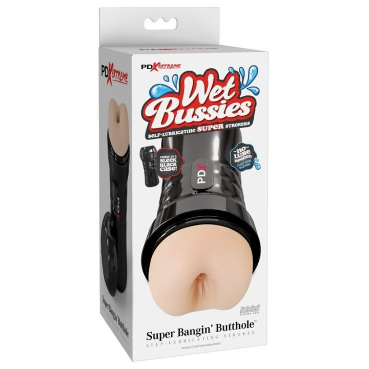 PDX EXTREME - MOLHADOS. BUSSIES SUPER BANGIN' BUTTHOLE. ANAL STROKER 20.8 CM