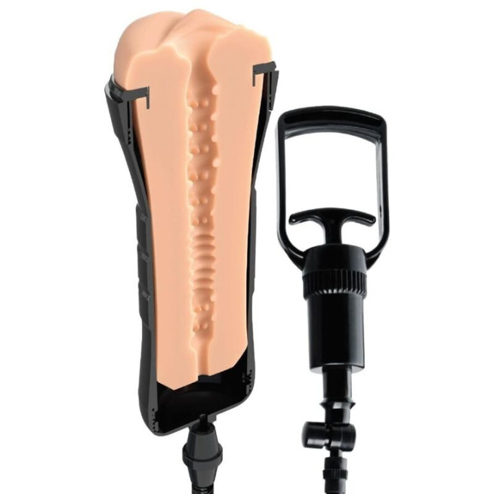 PDX EXTREME - WET PUSSIES SUPER SUCKER XXL LIGHT VAGINA STROKER COM SUCÇÃO 27.3 CM