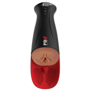 PDX ELITE - FAP-O-MATIC PRO XL VIBRATÓRIO AUTOMÁTICO MARROM 34.9 CM