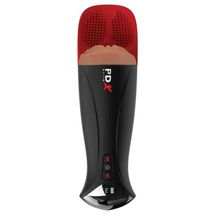 PDX ELITE - FAP-O-MATIC PRO XL VIBRATÓRIO AUTOMÁTICO MARROM 34.9 CM