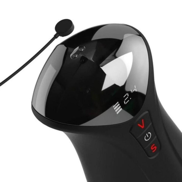 PDX ELITE - FAP-O-MATIC PRO XL VIBRATÓRIO AUTOMÁTICO MARROM 34.9 CM
