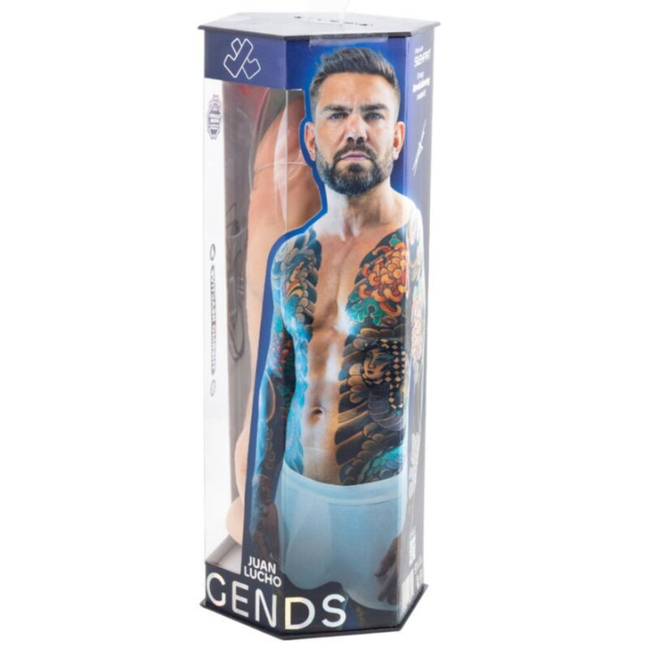 SILEXD - JUAN LUCHO LEGENDS PÊNIS SUPER REALISTA TERMO-REATIVO PREMIUM SILEXPAN 23.3 CM