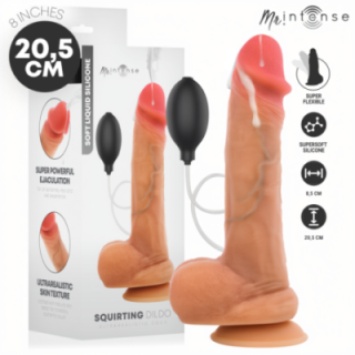 MR INTENSE - DANNY PÊNIS ULTRA-REALISTA COM TESTÍCULOS EJACULANDO 20.5 CM -Ø- 4 CM