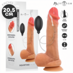 MR INTENSE - DANNY, DILDO EJACULANTE DE SILICONE, 20,5 CM - Ø - 4 CM