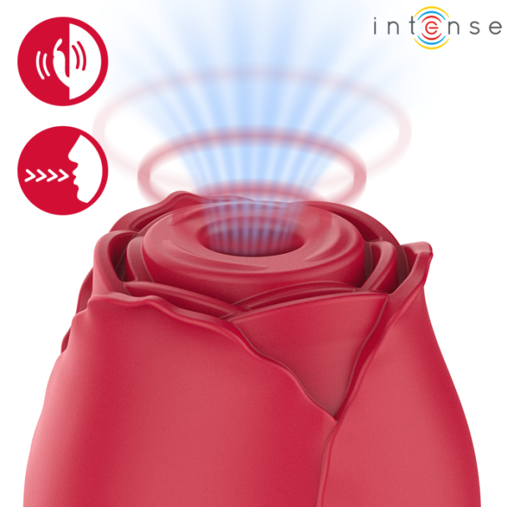 INTENSE - CAMELLIA SUCÇÃO CLITORIAL ROSE BY WAVES BORDEAUX