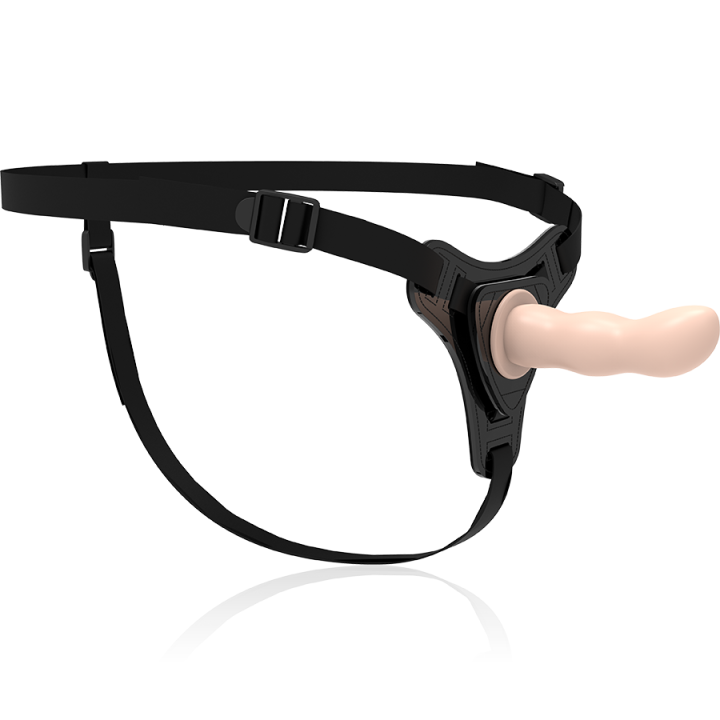 FETISH SUBMISSIVE HARNESS - SILICONE CARNE PONTO G 12.5 CM