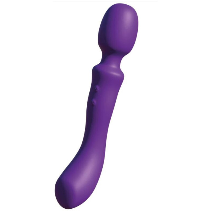 SHE.E.O - VARINHA MASSAGEADORA VIBRATÓRIA DE DUAS PONTAS ROXA
