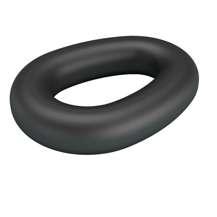 CRAZY BULL - ANEL PENIANO DE SILICONE SUPER MACIO VESPER PRETO