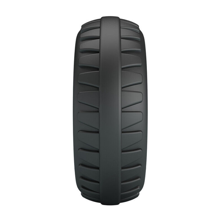 CRAZY BULL - ANEL PENIANO DE SILICONE TEXTURIZADO MERRITT PRETO