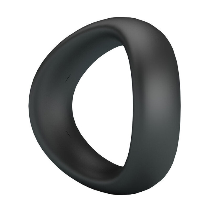 CRAZY BULL - ANEL PENIANO ERGONÔMICO DE SILICONE VALEN PRETO