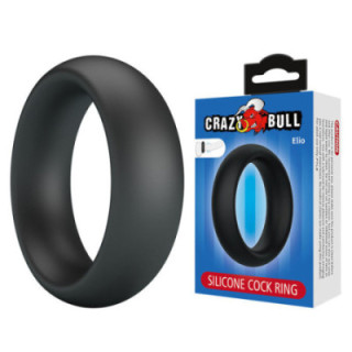 CRAZY BULL - ELIO ANEL PENIANO DE SILICONE PRETO
