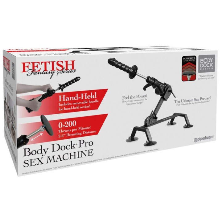 FETISH FANTASY SERIES - MÁQUINA SEXUAL BODY DOCK PRO
