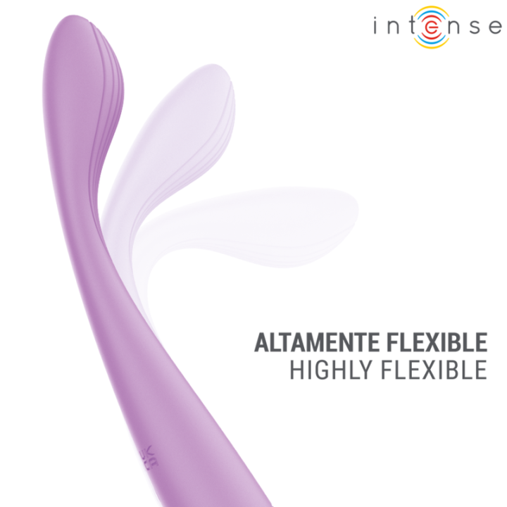 INTENSE - LUCCA ESTIMULADOR DE PONTO G FLEXÍVEL RECARREGÁVEL VIA USB