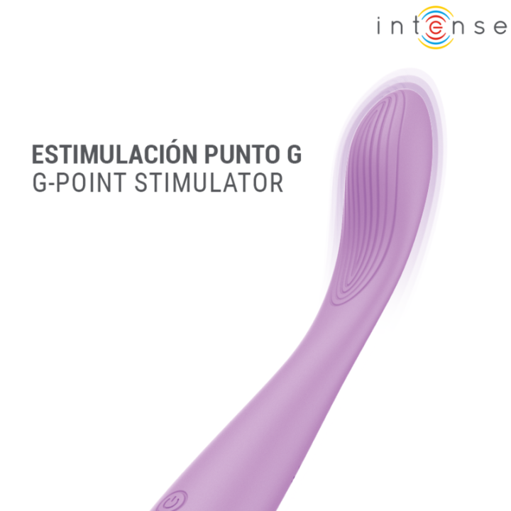 INTENSE - LUCCA ESTIMULADOR DE PONTO G FLEXÍVEL RECARREGÁVEL VIA USB