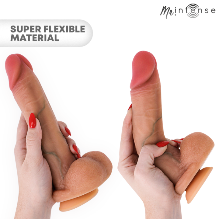MR INTENSE - GARY L PÊNIS DE SILICONE ULTRA-REALISTA COM TESTÍCULOS 23 CM - Ø- 4.7 CM