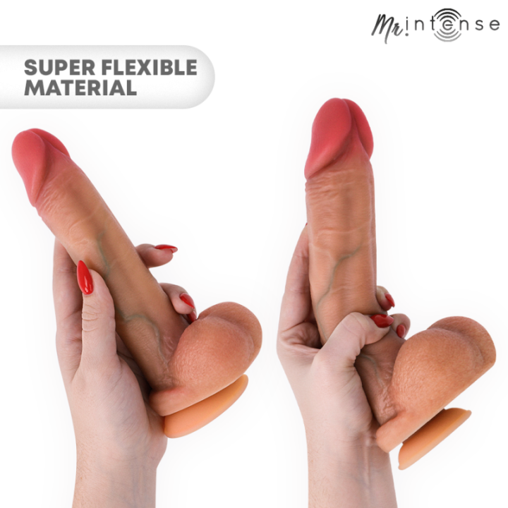 MR INTENSE - GARY M PÊNIS DE SILICONE ULTRA-REALISTA COM TESTÍCULOS 20 CM -Ø- 4.2 CM