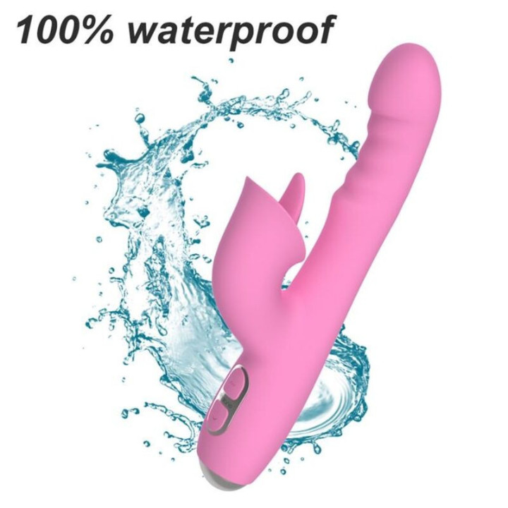 NALONE - T-MAY VIBRADOR MAGIC STICK COELHO - ROSA