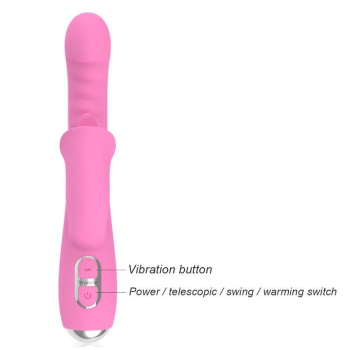 NALONE - T-MAY VIBRADOR MAGIC STICK COELHO - ROSA