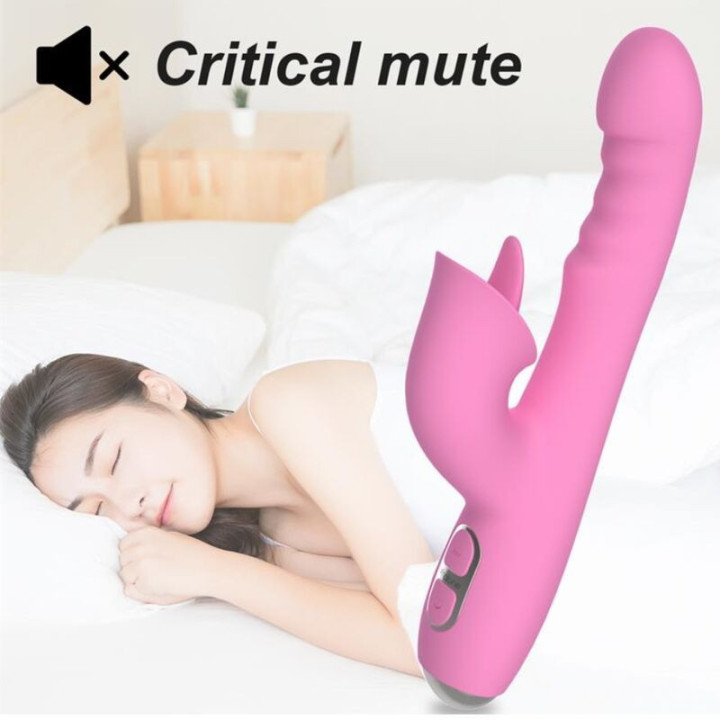 NALONE - T-MAY VIBRADOR MAGIC STICK COELHO - ROSA