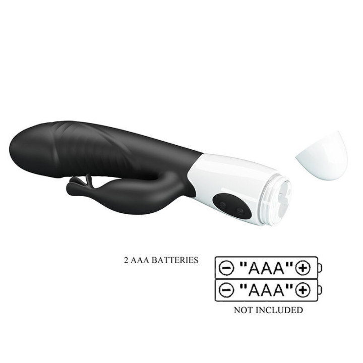 PRETTY LOVE - RASMUSSEN VIBRADOR COELHO COM 30 FUNÇÕES PRETO